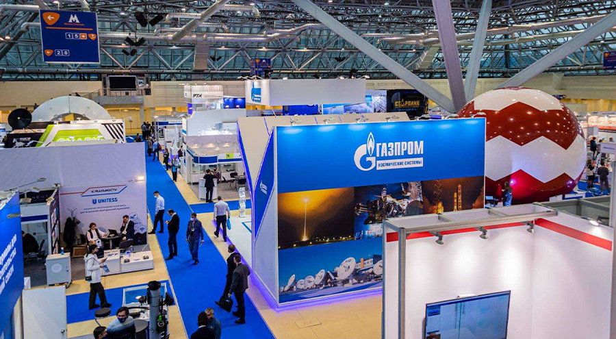 莫斯科國(guó)際通信展會(huì)場(chǎng)