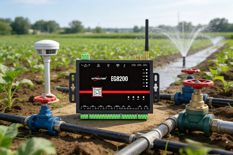 農(nóng)田灌溉自動控制，邊緣計(jì)算網(wǎng)關(guān)如何破解遠(yuǎn)程控制延遲難題