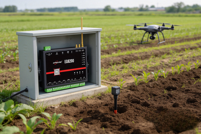 精準(zhǔn)農(nóng)業(yè)土壤監(jiān)測(cè)，邊緣計(jì)算網(wǎng)關(guān)如何破解數(shù)據(jù)延遲難題